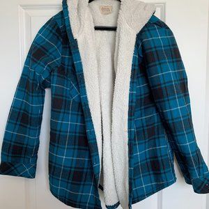 Plaid Fleece Jacket